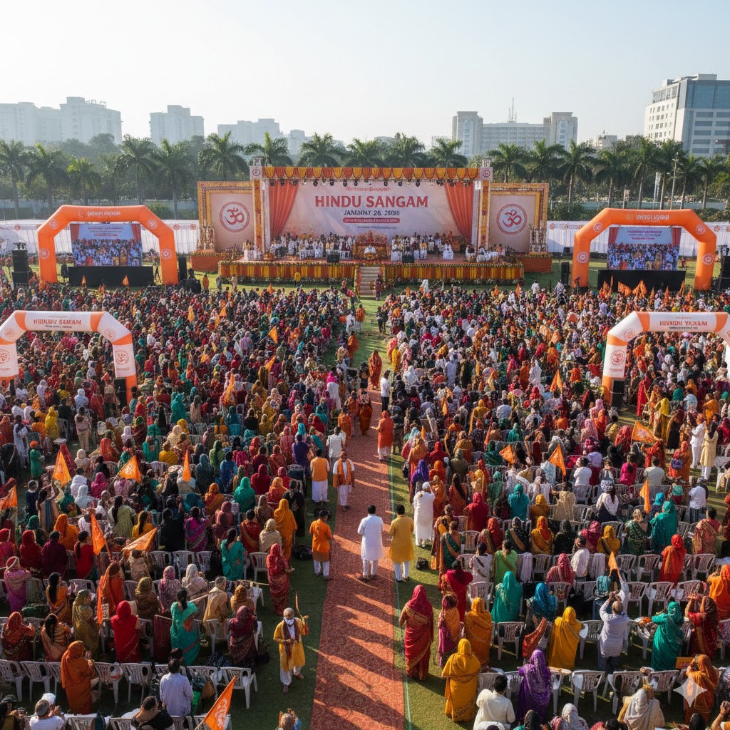 Hindu Sangam in Kushalnagar and Maldare